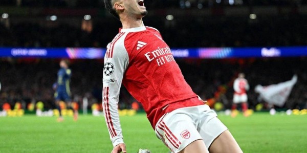 马丁内利三连杀剑指世界杯，阿森纳欧冠9场零封创历史